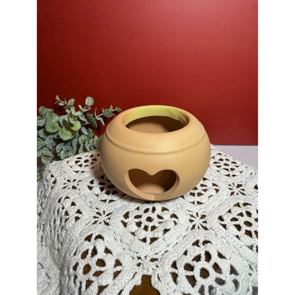 Cherished Teddies Ceramic Heart Candle Warmer